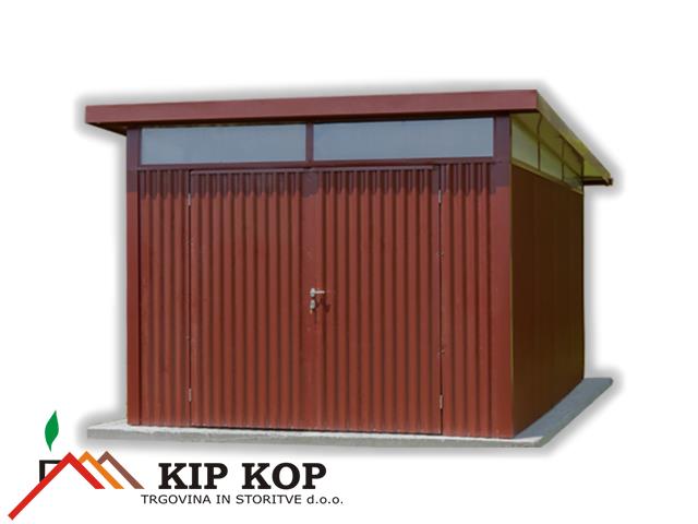 UNIVERZALNA VRTNA UTA MONTAŽNA GARAŽA BREZ IZOLACIJE 4x3 m