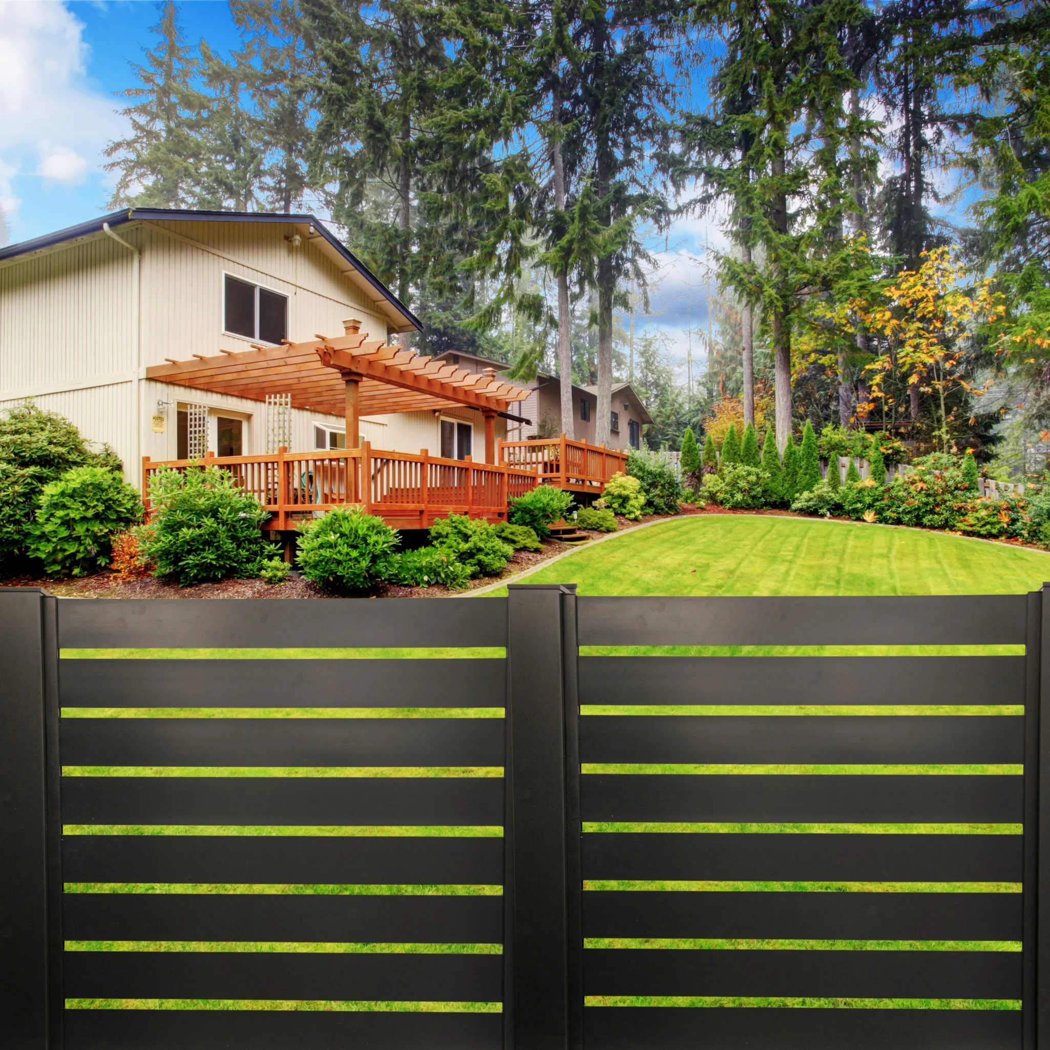 dvoriščne ograje cenik