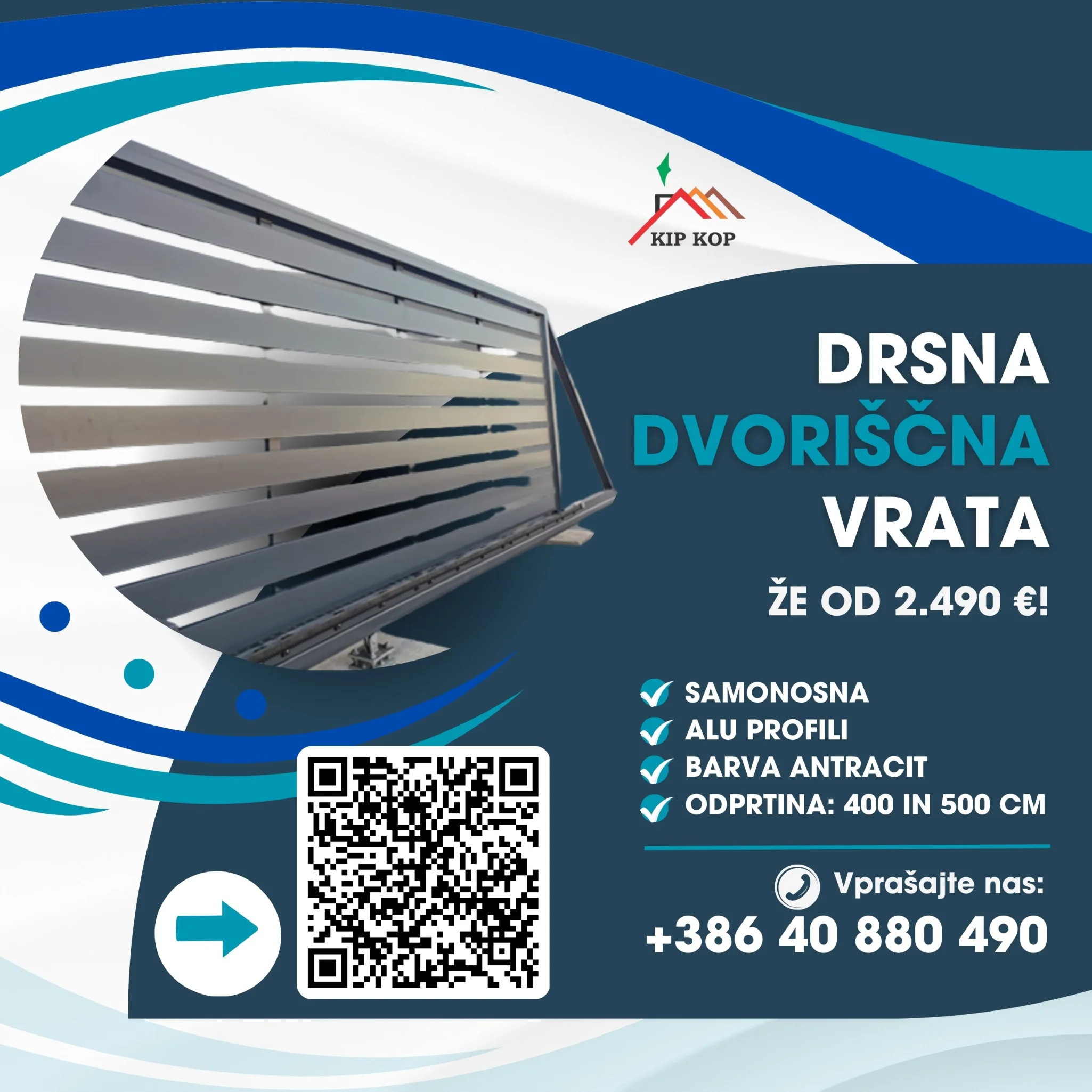 dvoriščne ograje cenik